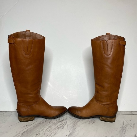 Sam Edelman Penny Whiskey Leather Riding Boot 7M - Picture 6 of 16